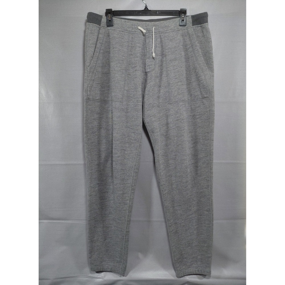 J. Crew Knit Goods Sweat Pants Men's LT Slim Gray Casual Comfort Athleisure